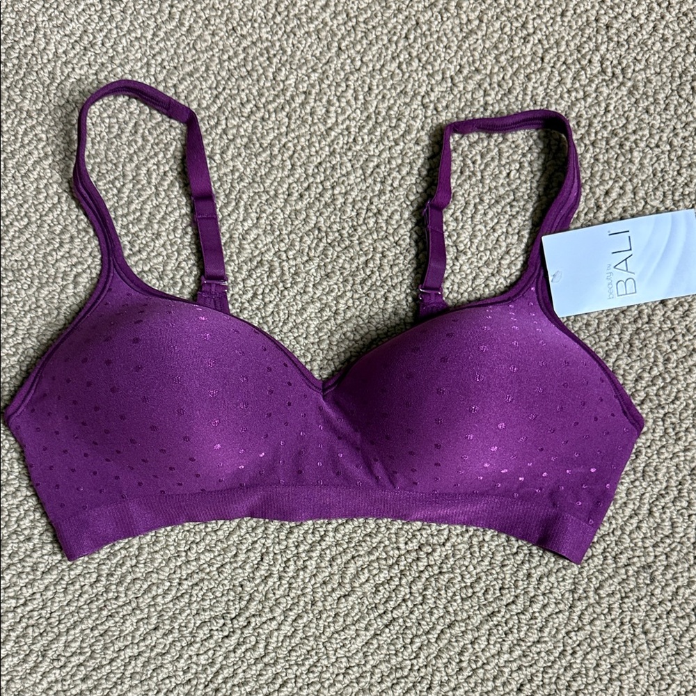 Bali Women's Vibrant Purple Bra